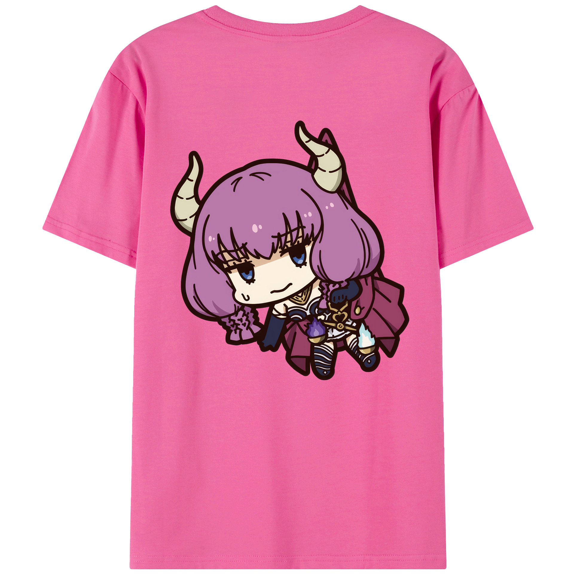 （画像用） 葬送のフリーレン Frieren レディース半袖Tシャツ(バックプリント)